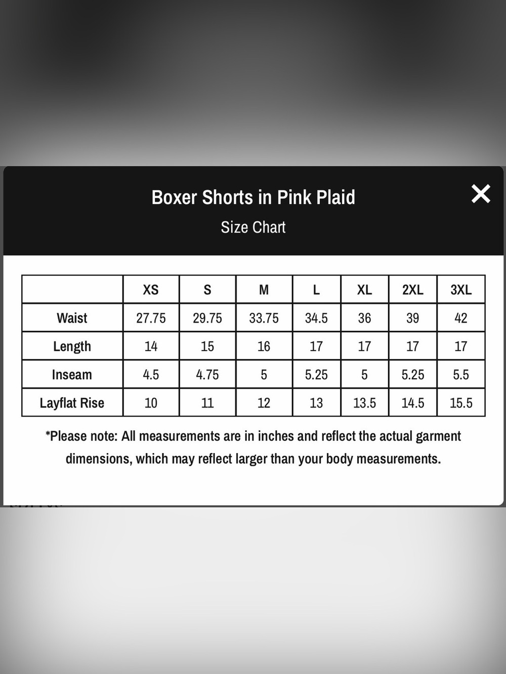 Sonderhaus BOXER SHORTS IN PINK PLAID size XS - Picture 5 of 6